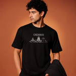 Men’s Outlaws Regular Fit T-Shirt with Chennai City Graphic | 100% Cotton Casual Wear