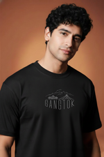 Men’s Outlaws Regular Fit T-Shirt with Gangtok City Graphic | 100% Cotton Casual Wear