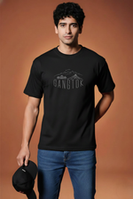 Men’s Outlaws Regular Fit T-Shirt with Gangtok City Graphic | 100% Cotton Casual Wear