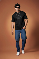 Men’s Outlaws Regular Fit T-Shirt with Gangtok City Graphic | 100% Cotton Casual Wear