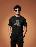 Men’s Outlaws Regular Fit T-Shirt with Hampi City Graphic | 100% Cotton Casual Wear