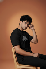 Men’s Outlaws Regular Fit T-Shirt with Hampi City Graphic | 100% Cotton Casual Wear