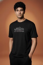 Men’s Outlaws Regular Fit T-Shirt with Indore City Graphic | 100% Cotton Casual Wear
