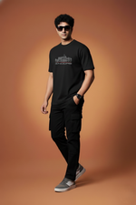 Men’s Outlaws Regular Fit T-Shirt with Indore City Graphic | 100% Cotton Casual Wear