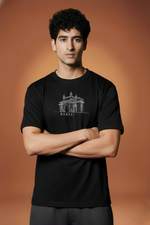 Men’s Outlaws Regular Fit T-Shirt with Mumbai City Graphic | 100% Cotton Casual Wear