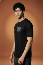 Men’s Outlaws Regular Fit T-Shirt with Mumbai City Graphic | 100% Cotton Casual Wear