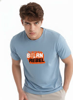 Men’s Outlaws Regular Fit T-Shirt with Skate & Graffiti Theme Print | 100% Cotton Casual Wear