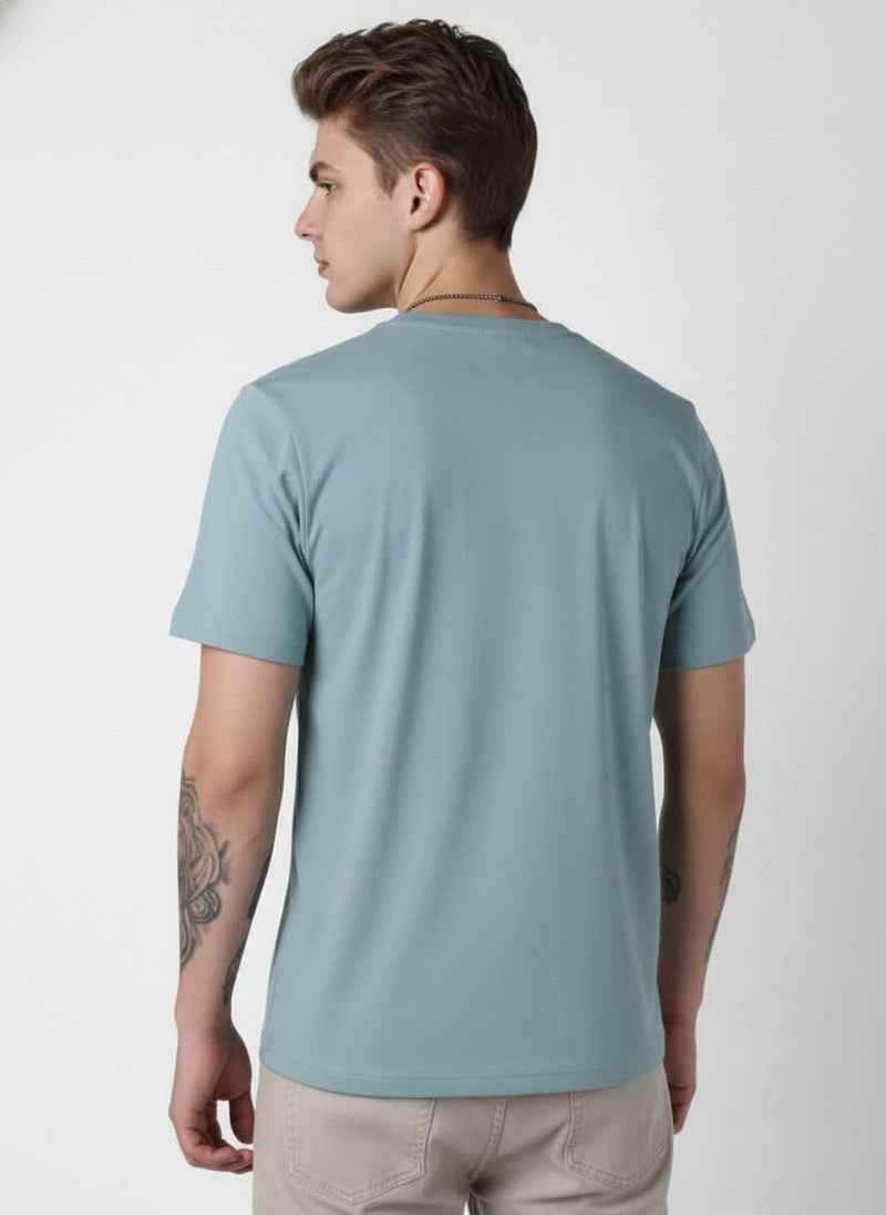 Men’s Outlaws Regular Fit T-Shirt with Skate & Graffiti Theme Print | 100% Cotton Casual Wear