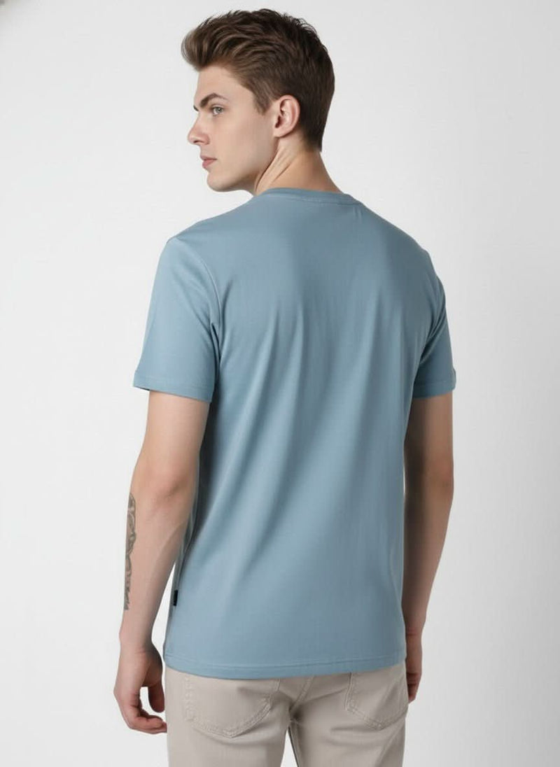 Men’s Outlaws Regular Fit T-Shirt with Skate & Graffiti Theme Print | 100% Cotton Casual Wear
