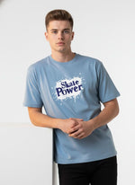 Men’s Outlaws Regular Fit T-Shirt with Skate & Graffiti Theme Print | 100% Cotton Casual Wear