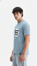 Men’s Outlaws Regular Fit T-Shirt with Skate & Graffiti Theme Print | 100% Cotton Casual Wear