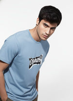 Men’s Outlaws Regular Fit T-Shirt with Skate & Graffiti Theme Print | 100% Cotton Casual Wear