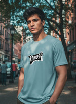 Men’s Outlaws Regular Fit T-Shirt with Skate & Graffiti Theme Print | 100% Cotton Casual Wear