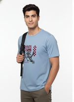 Men’s Outlaws Regular Fit T-Shirt with Skate & Graffiti Theme Print | 100% Cotton Casual Wear