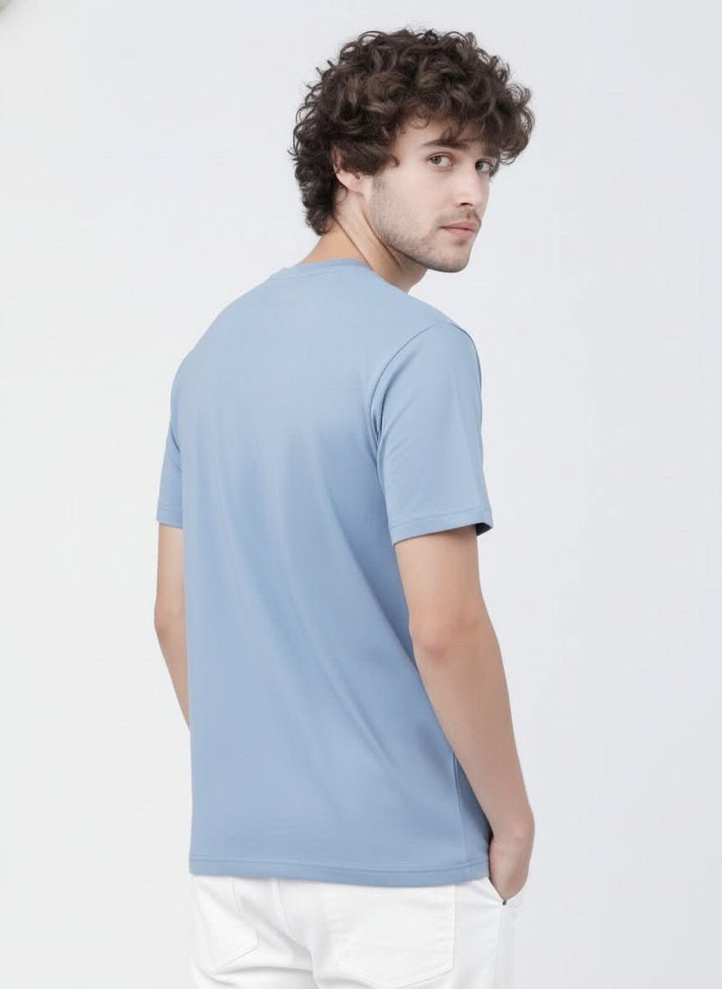 Men’s Outlaws Regular Fit T-Shirt with Skate & Graffiti Theme Print | 100% Cotton Casual Wear