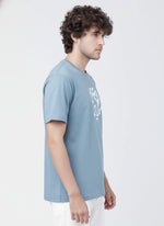 Men’s Outlaws Regular Fit T-Shirt with Skate & Graffiti Theme Print | 100% Cotton Casual Wear