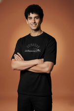 Men’s Outlaws Regular Fit T-Shirt with Srinagar City Graphic | 100% Cotton Casual Wear
