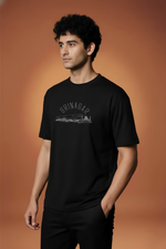 Men’s Outlaws Regular Fit T-Shirt with Srinagar City Graphic | 100% Cotton Casual Wear