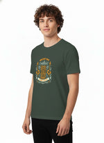 Men’s Outlaws Regular Fit T-Shirt with Tribal Theme Print | 100% Cotton Casual Wear