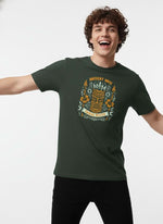 Men’s Outlaws Regular Fit T-Shirt with Tribal Theme Print | 100% Cotton Casual Wear