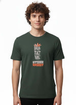 Men’s Outlaws Regular Fit T-Shirt with Tribal Theme Print | 100% Cotton Casual Wear