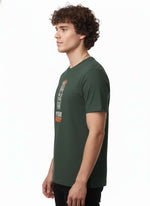 Men’s Outlaws Regular Fit T-Shirt with Tribal Theme Print | 100% Cotton Casual Wear