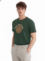 Men’s Outlaws Regular Fit T-Shirt with Tribal Theme Print | 100% Cotton Casual Wear