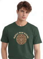 Men’s Outlaws Regular Fit T-Shirt with Tribal Theme Print | 100% Cotton Casual Wear