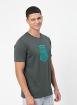 Men’s Outlaws Regular Fit T-Shirt with Tribal Theme Print | 100% Cotton Casual Wear