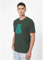 Men’s Outlaws Regular Fit T-Shirt with Tribal Theme Print | 100% Cotton Casual Wear