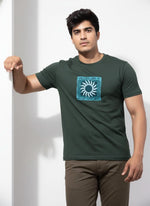 Men’s Outlaws Regular Fit T-Shirt with Tribal Theme Print | 100% Cotton Casual Wear