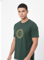 Men’s Outlaws Regular Fit T-Shirt with Tribal Theme Print | 100% Cotton Casual Wear