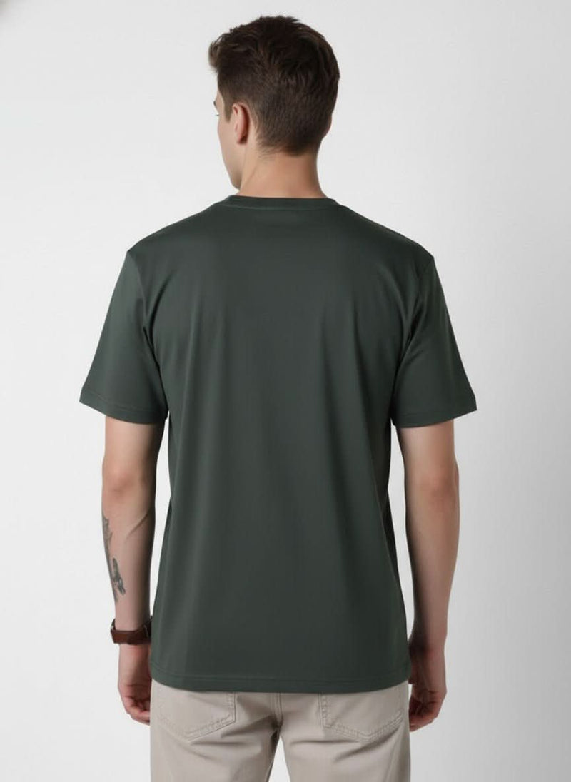 Men’s Outlaws Regular Fit T-Shirt with Tribal Theme Print | 100% Cotton Casual Wear