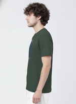 Men’s Outlaws Regular Fit T-Shirt with Tribal Theme Print | 100% Cotton Casual Wear