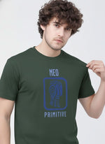 Men’s Outlaws Regular Fit T-Shirt with Tribal Theme Print | 100% Cotton Casual Wear