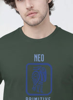 Men’s Outlaws Regular Fit T-Shirt with Tribal Theme Print | 100% Cotton Casual Wear