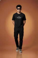Men’s Outlaws Regular Fit T-Shirt with Vadodara City Graphic | 100% Cotton Casual Wear