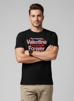 Men’s Outlaws Regular Fit T-Shirt with Valentines Day Theme Print | 100% Cotton Casual Wear
