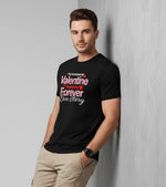 Men’s Outlaws Regular Fit T-Shirt with Valentines Day Theme Print | 100% Cotton Casual Wear