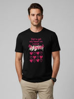 Men’s Outlaws Regular Fit T-Shirt with Valentines Day Theme Print | 100% Cotton Casual Wear