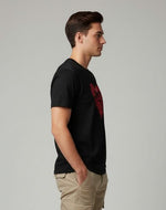 Men’s Outlaws Regular Fit T-Shirt with Valentines Day Theme Print | 100% Cotton Casual Wear