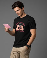 Men’s Outlaws Regular Fit T-Shirt with Valentines Day Theme Print | 100% Cotton Casual Wear