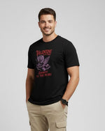Men’s Outlaws Regular Fit T-Shirt with Valentines Day Theme Print | 100% Cotton Casual Wear