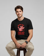 Men’s Outlaws Regular Fit T-Shirt with Valentines Day Theme Print | 100% Cotton Casual Wear