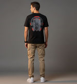 Men’s Outlaws Fashion printed cotton T-shirt with casual fit and bold design, perfect for everyday wear.