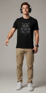 Men’s Outlaws Fashion printed cotton T-shirt with casual fit and graphic design, ideal for everyday wear.