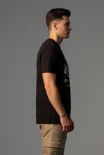 Men’s Outlaws Fashion regular fit printed T-shirt with casual cotton fabric, featuring bold graphic design and comfortable crew neck.