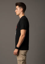 Men’s Outlaws Regular Printed T-Shirt made of 100% cotton, featuring casual design with bold printed graphics.