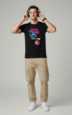 Men’s Outlaws Fashion printed T-shirt, 100% cotton casual wear with bold graphic design and regular fit.