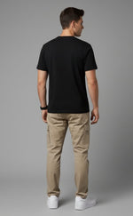 Men’s Outlaws Regular Printed T-Shirt made of 100% cotton, casual wear with a bold graphic design on the front.